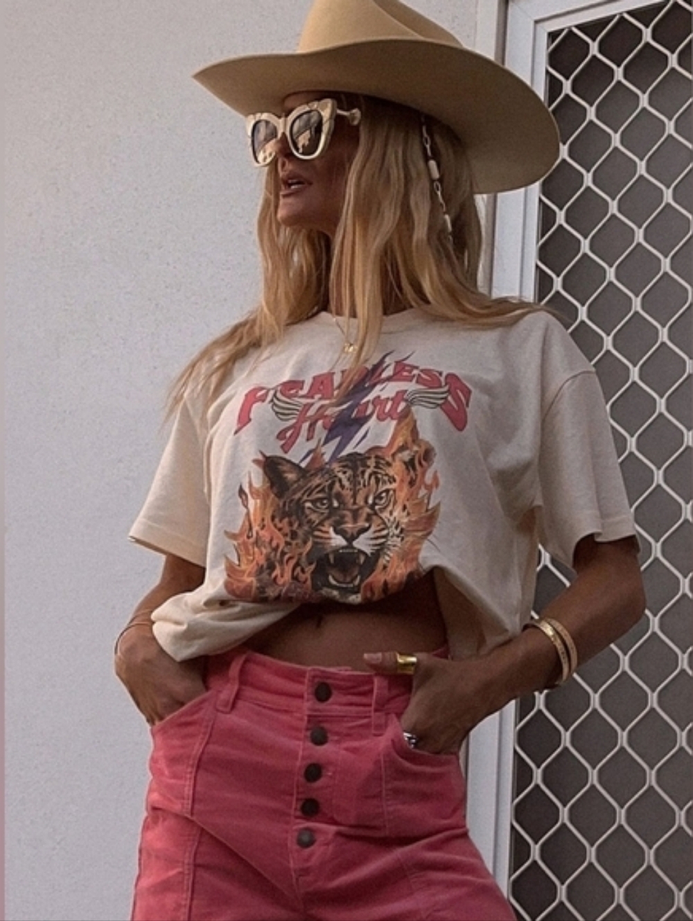 Spell Fearless Heart Limited Tee SZ XL
